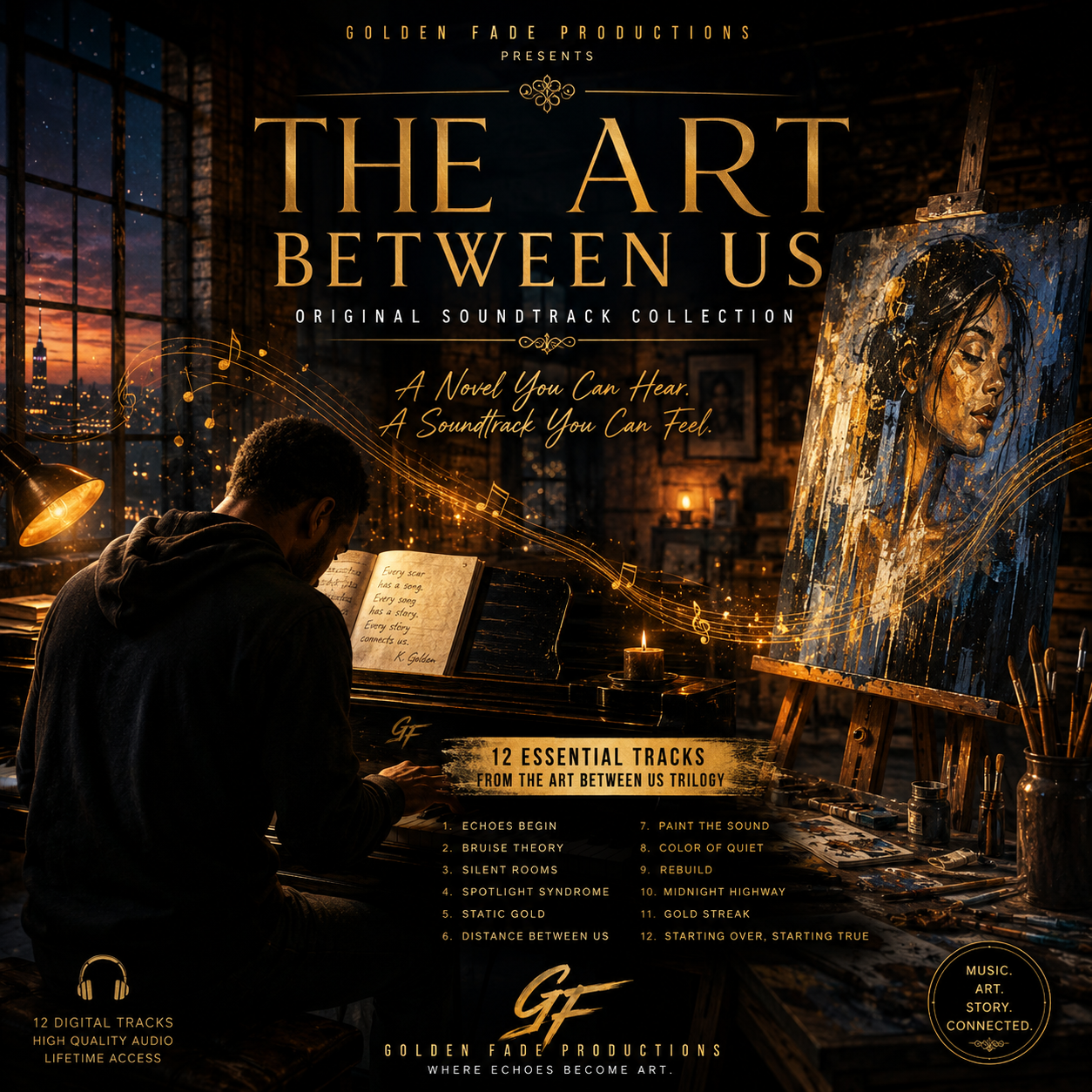 The Art Between Us — Original Soundtrack Collection album cover